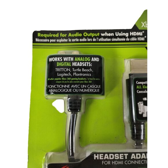 Mad Catz XBOX 360 Headset Adapter HDMI Connections Analog Digital Audio Output - Picture 2 of 8